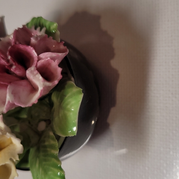 Coalport porcelain bone China flower pots 2"-1.5" baskets - Picture 5 of 5